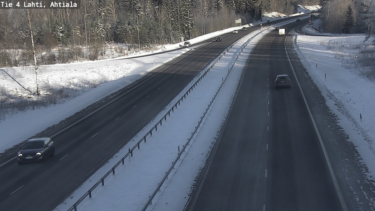 Weather Camera Image Road 4 Lahti, Ahtiala, Lahti, Päijät-Häme