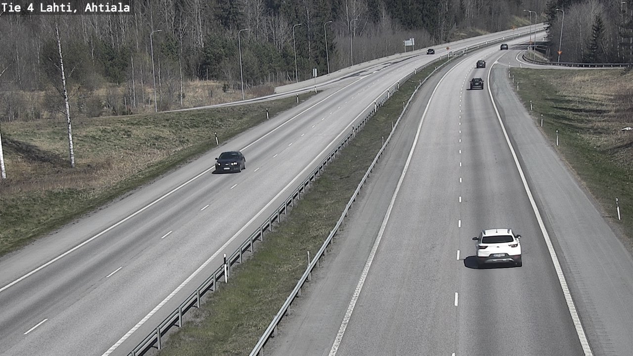 Weather Camera Image Väg 4 Lahti,, Lahti, Päijät-Häme
