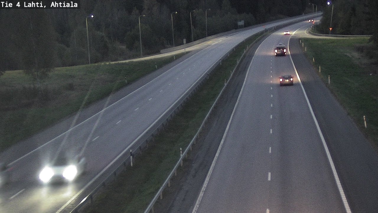 Weather Camera Image Väg 4 Lahti,, Lahti, Päijät-Häme