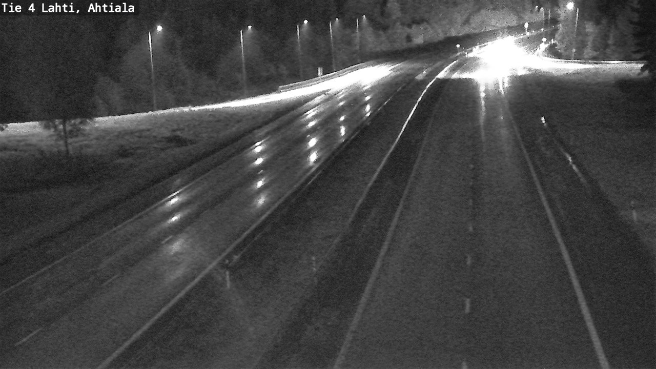Weather Camera Image Väg 4 Lahti,, Lahti, Päijät-Häme