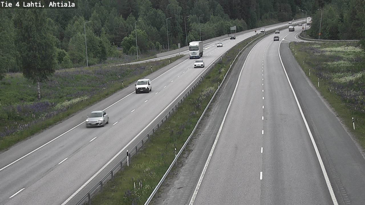 Kelikamerat Kuva Tie 4 Lahti, Ahtiala, Lahti, Päijät-Häme