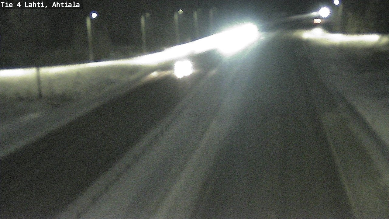 Weather Camera Image Väg 4 Lahti,, Lahti, Päijät-Häme