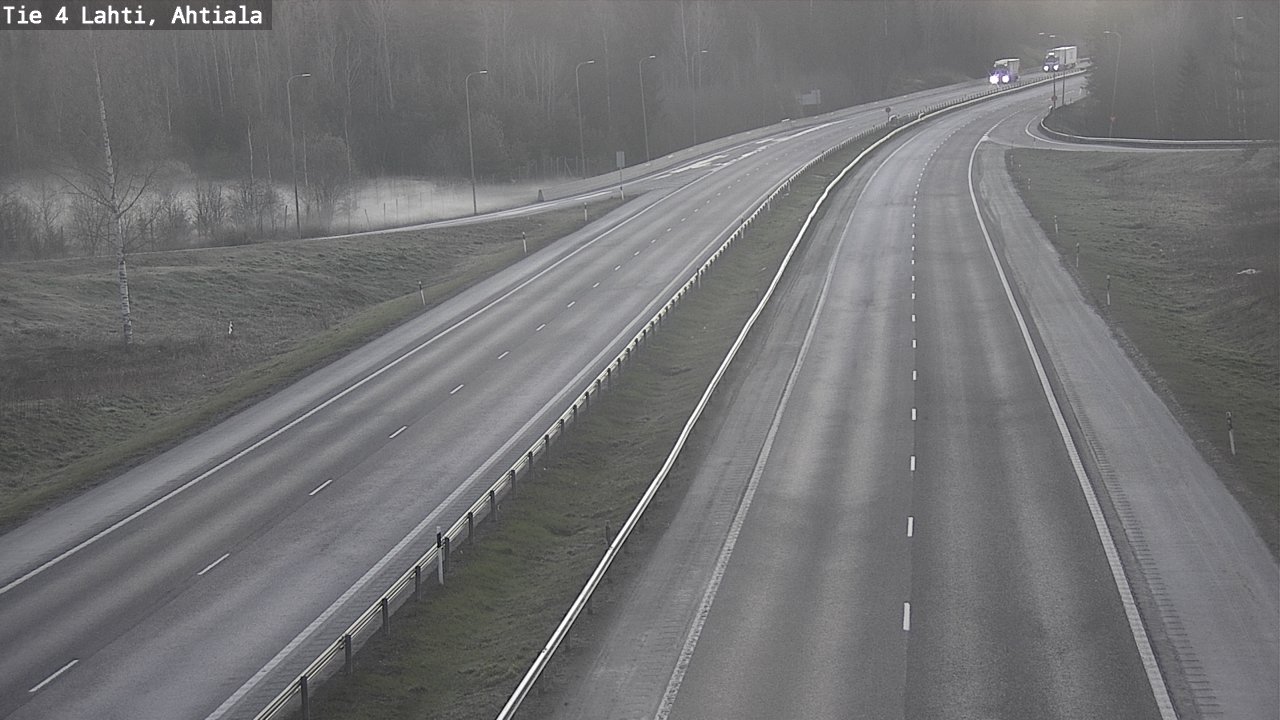 Weather Camera Image Väg 4 Lahti,, Lahti, Päijät-Häme