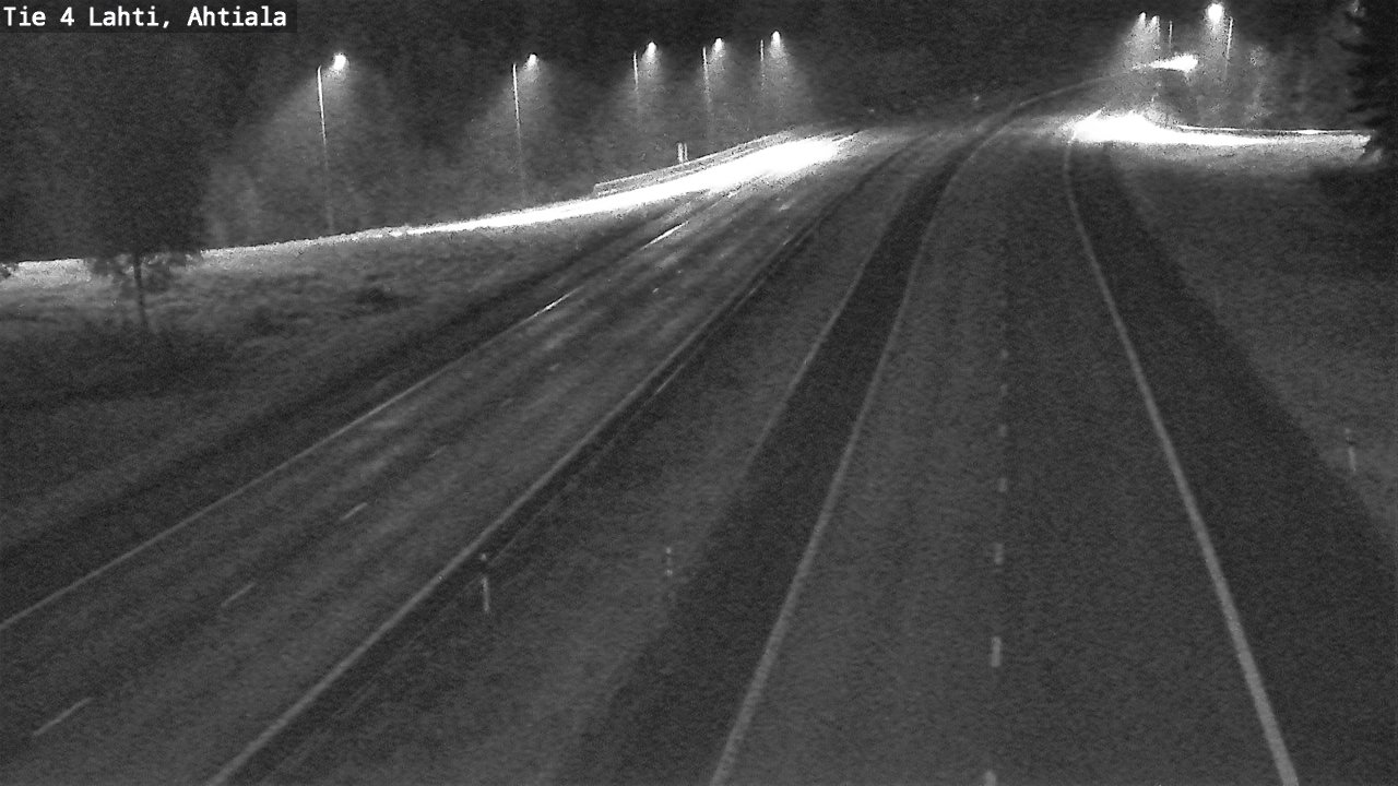 Weather Camera Image Väg 4 Lahti,, Lahti, Päijät-Häme
