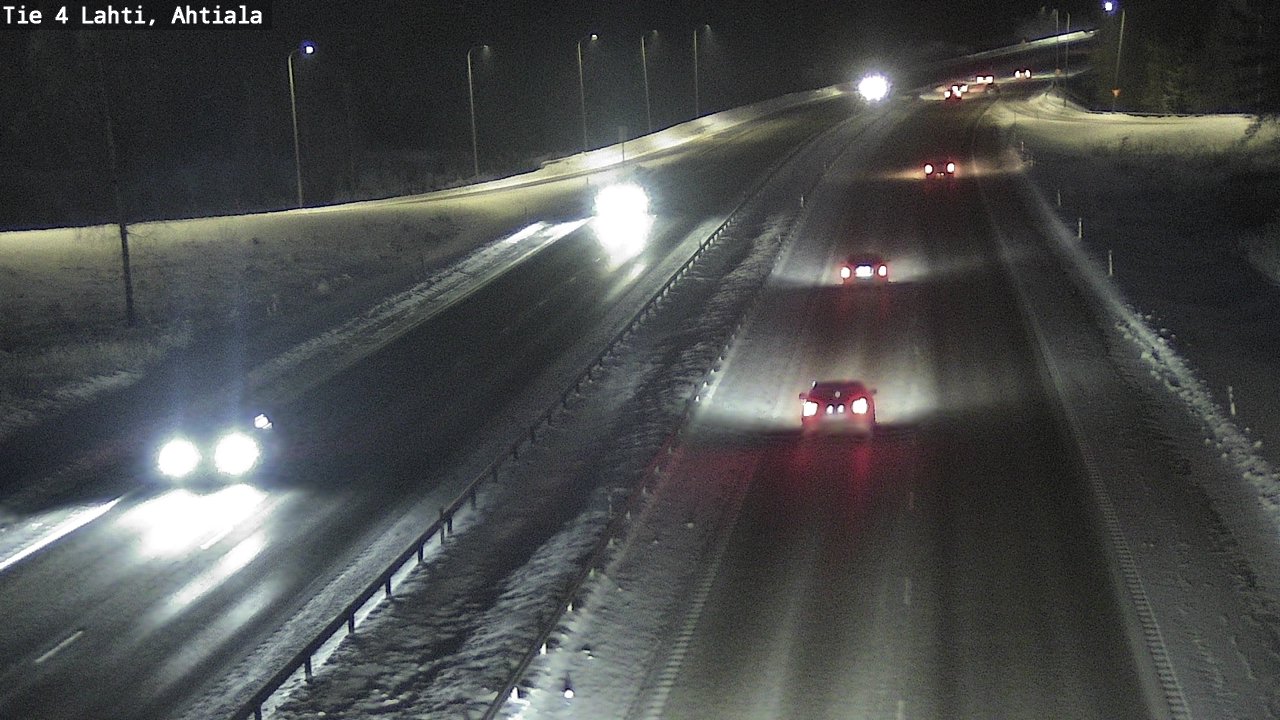 Weather Camera Image Road 4 Lahti, Ahtiala, Lahti, Päijät-Häme