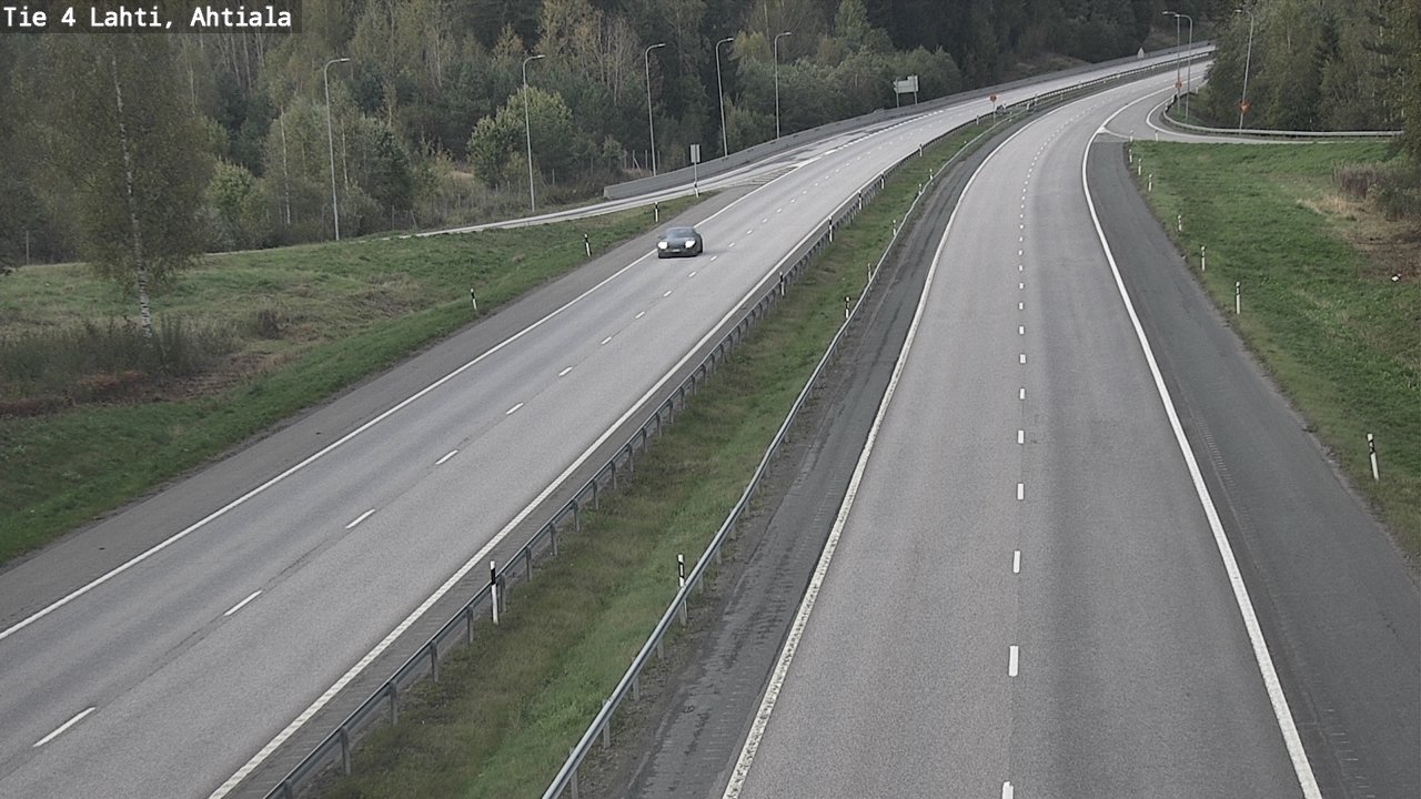 Weather Camera Image Väg 4 Lahti,, Lahti, Päijät-Häme