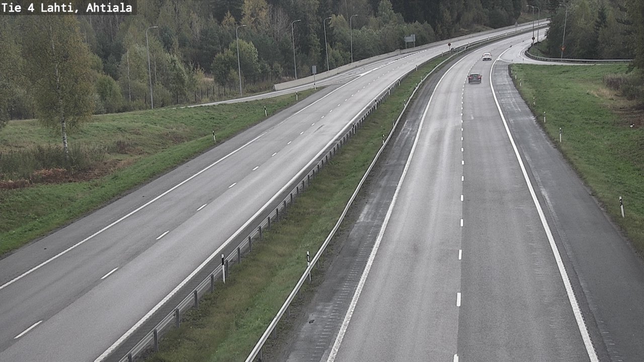 Weather Camera Image Väg 4 Lahti,, Lahti, Päijät-Häme