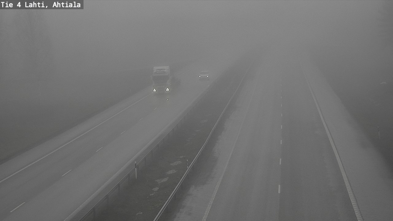 Weather Camera Image Road 4 Lahti, Ahtiala, Lahti, Päijät-Häme