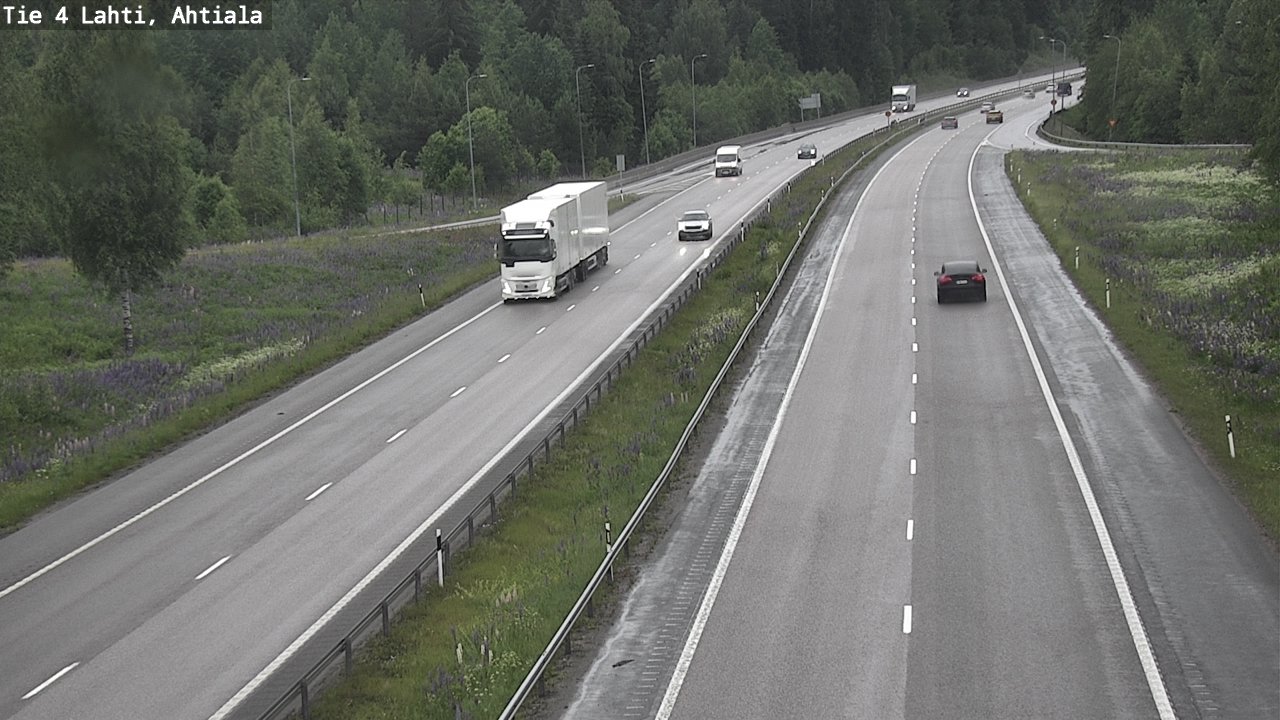 Weather Camera Image Väg 4 Lahti,, Lahti, Päijät-Häme