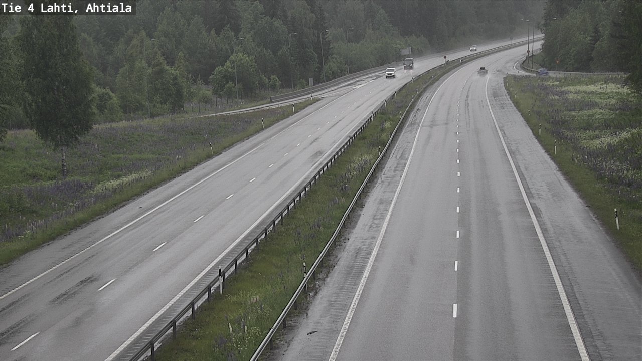 Weather Camera Image Väg 4 Lahti,, Lahti, Päijät-Häme