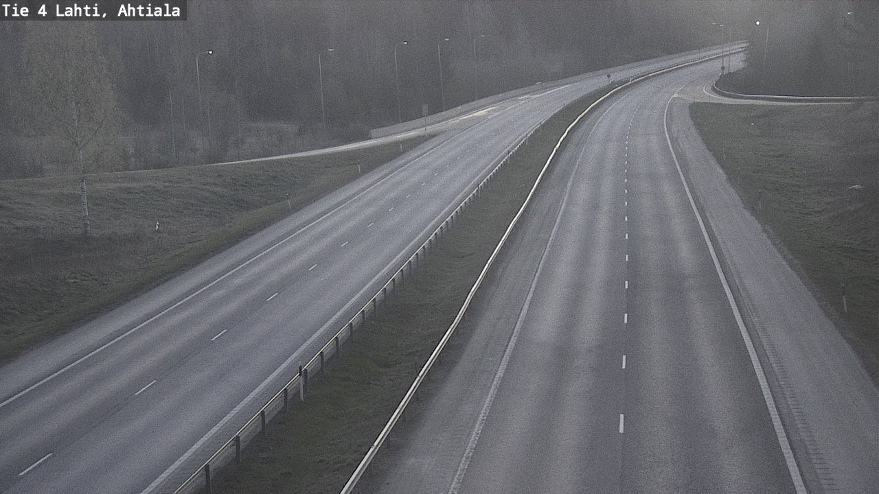 Weather Camera Image Road 4 Lahti, Ahtiala, Lahti, Päijät-Häme