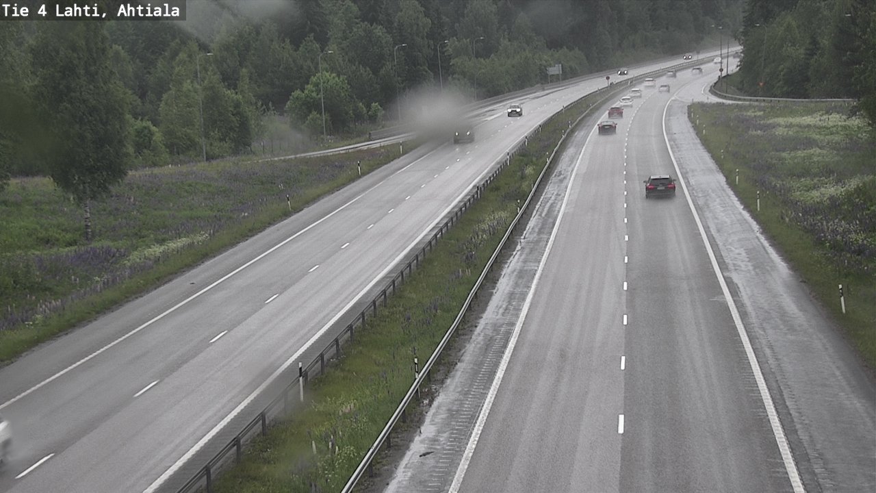 Weather Camera Image Väg 4 Lahti,, Lahti, Päijät-Häme