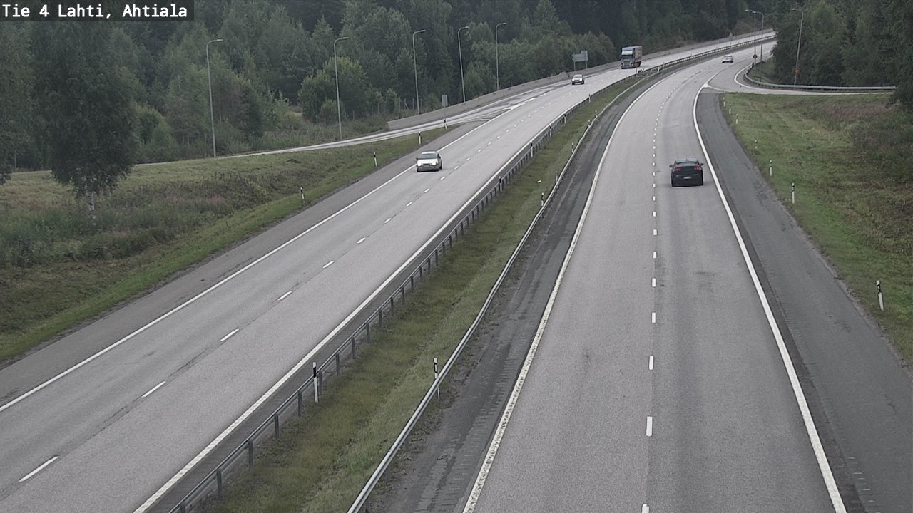 Weather Camera Image Road 4 Lahti, Ahtiala, Lahti, Päijät-Häme