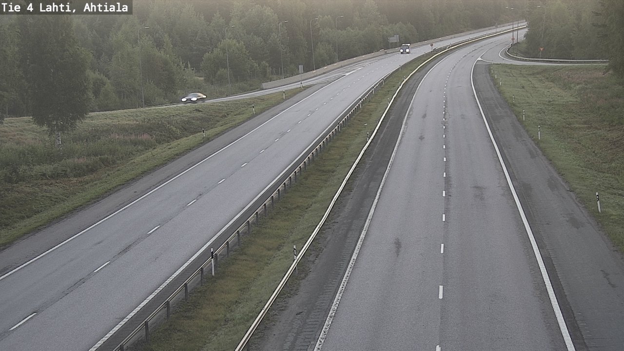 Weather Camera Image Road 4 Lahti, Ahtiala, Lahti, Päijät-Häme