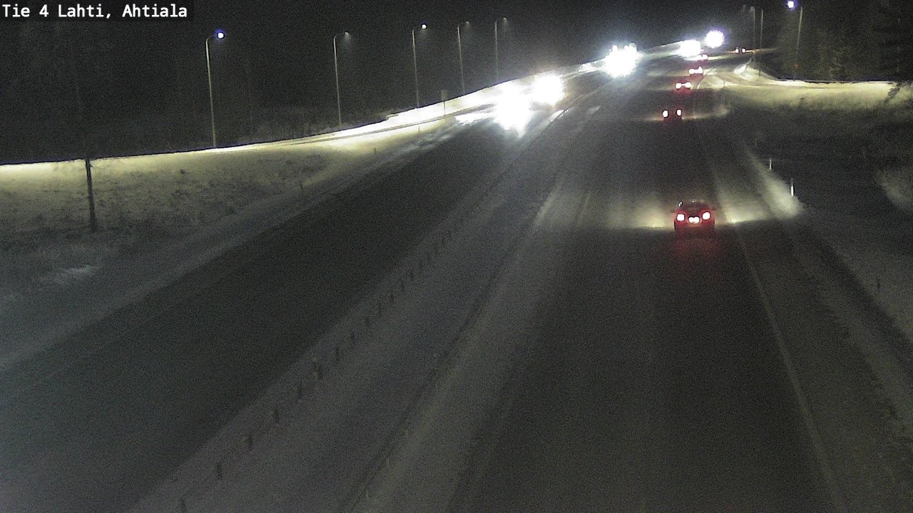 Weather Camera Image Road 4 Lahti, Ahtiala, Lahti, Päijät-Häme