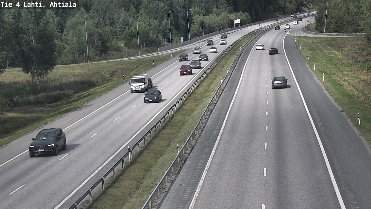 Kelikamerat Kuva Tie 4 Lahti, Ahtiala, Lahti, Päijät-Häme