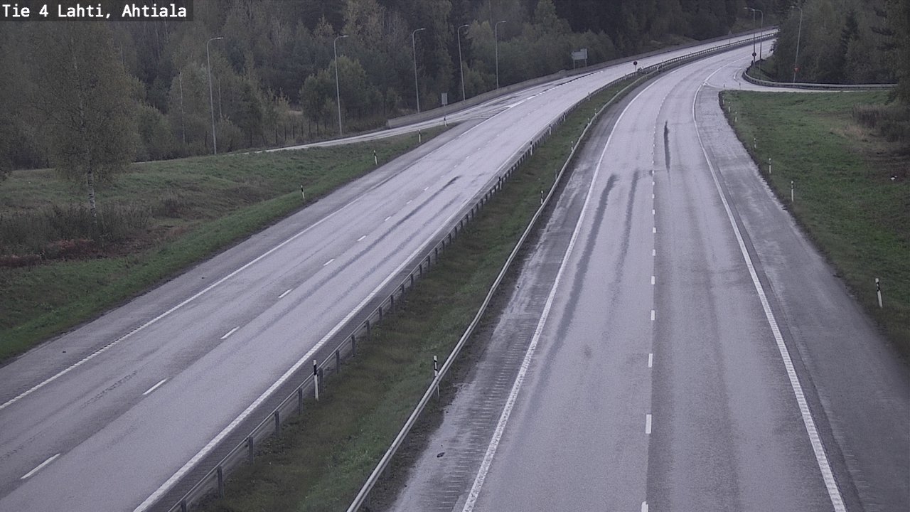 Weather Camera Image Väg 4 Lahti,, Lahti, Päijät-Häme