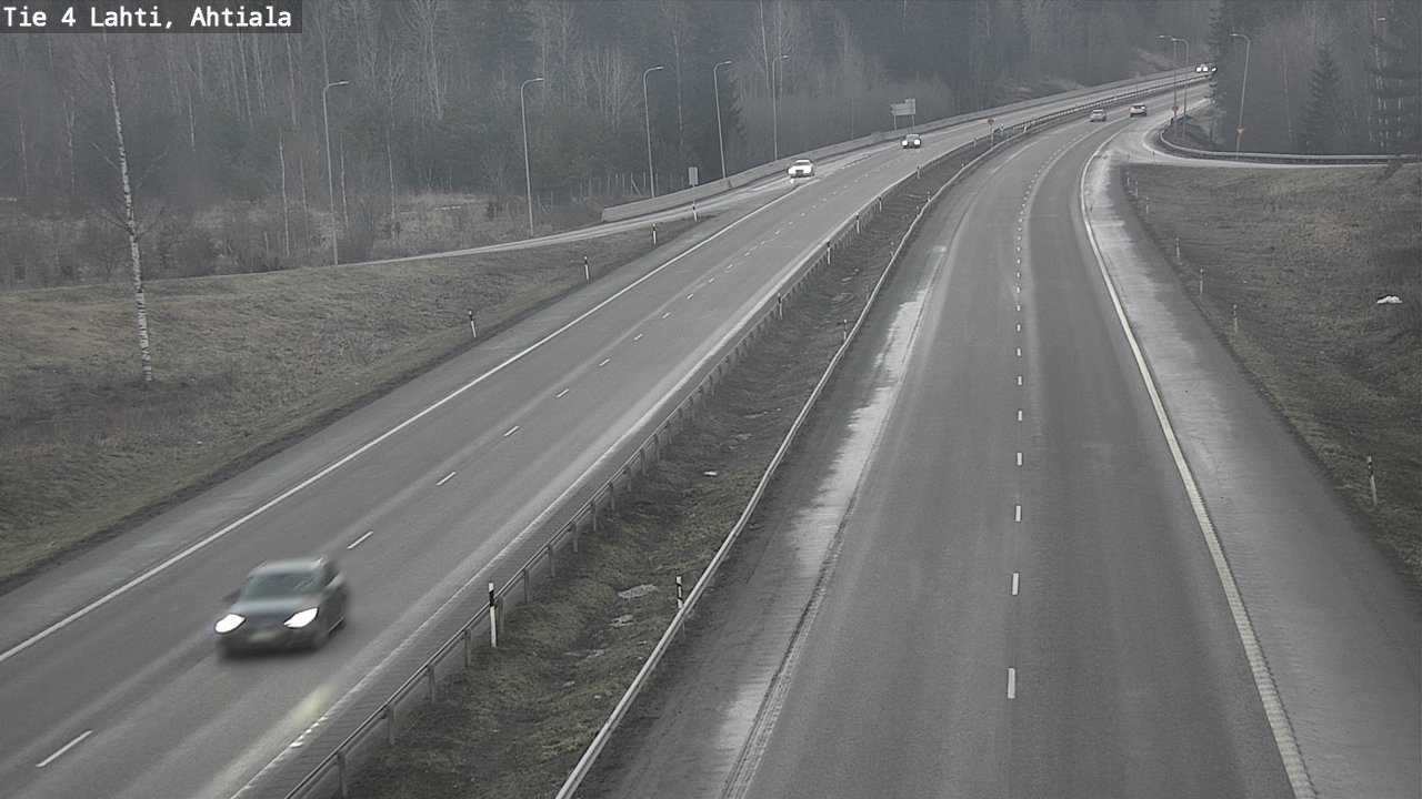 Weather Camera Image Road 4 Lahti, Ahtiala, Lahti, Päijät-Häme