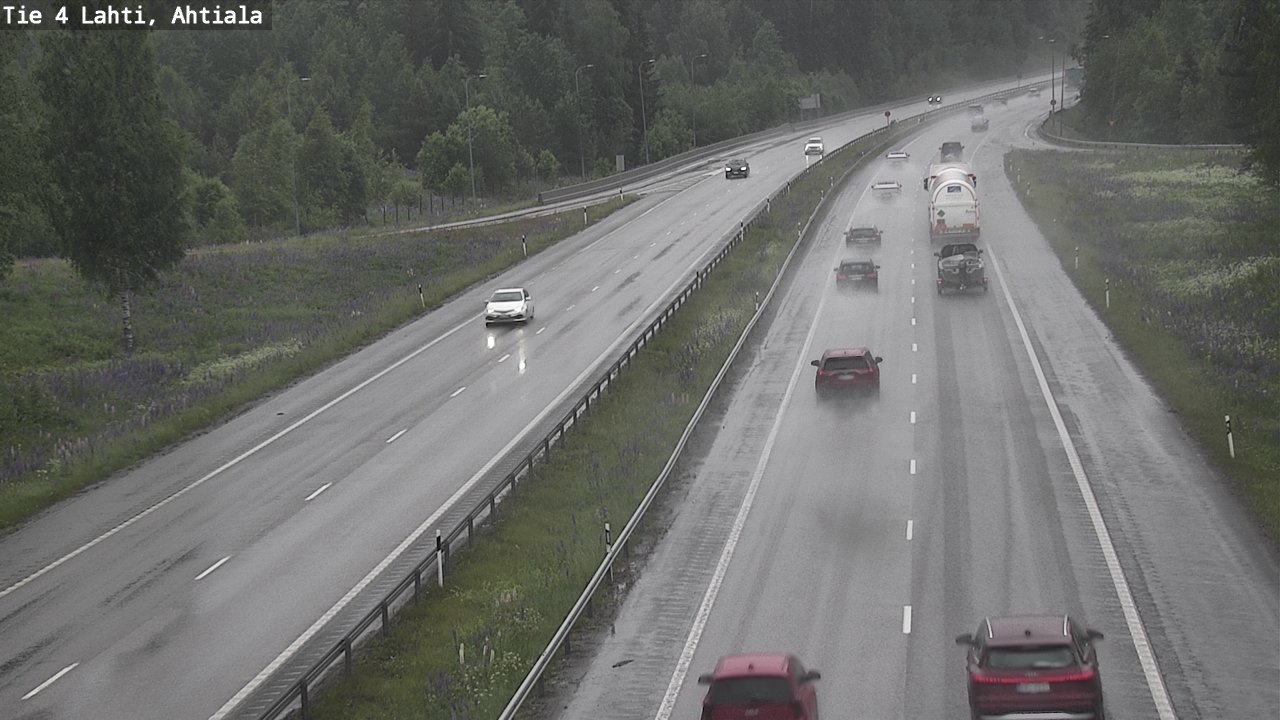 Weather Camera Image Väg 4 Lahti,, Lahti, Päijät-Häme