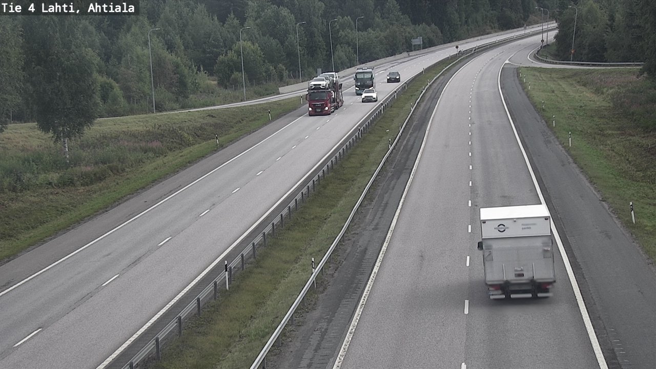 Weather Camera Image Road 4 Lahti, Ahtiala, Lahti, Päijät-Häme