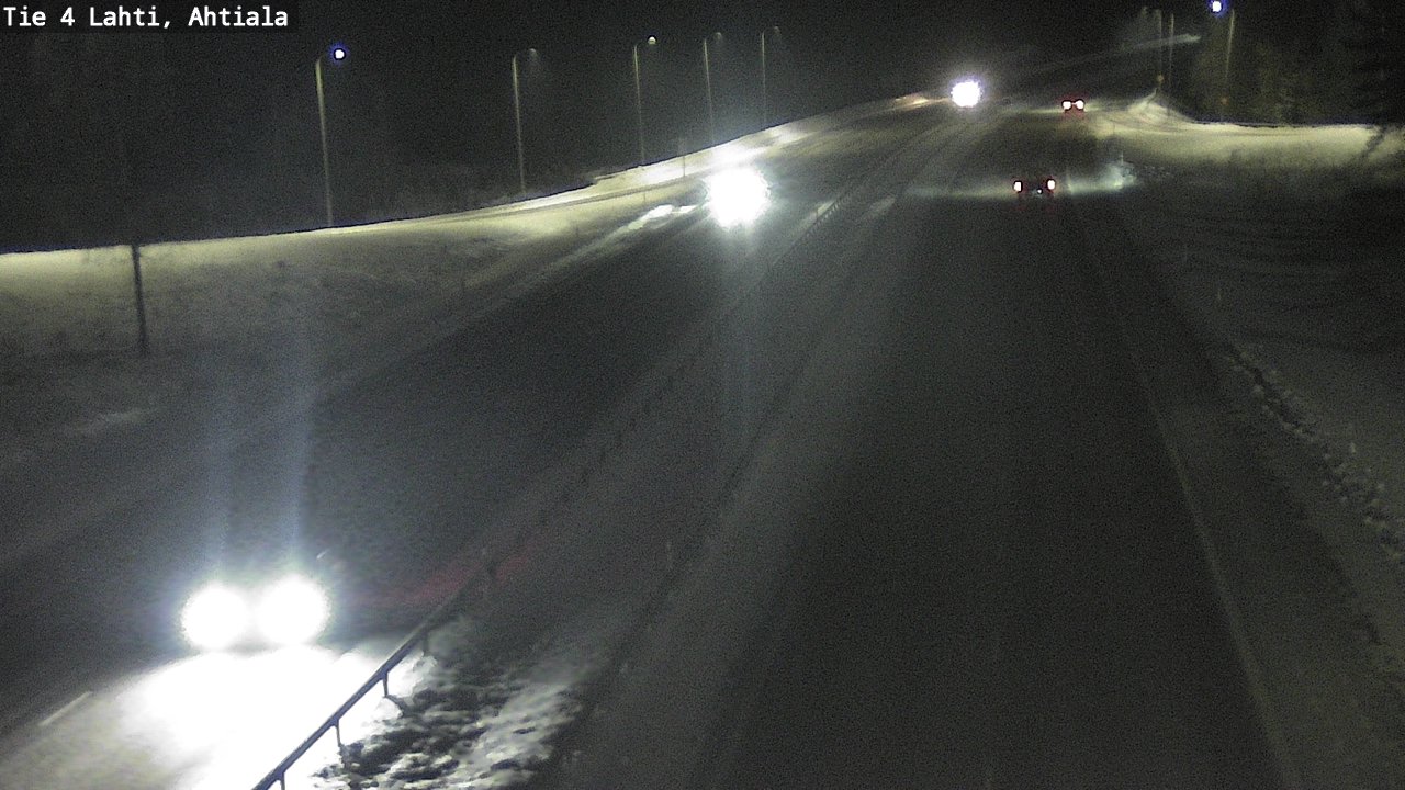 Weather Camera Image Väg 4 Lahti,, Lahti, Päijät-Häme