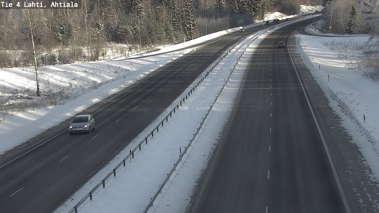 Weather Camera Image Road 4 Lahti, Ahtiala, Lahti, Päijät-Häme