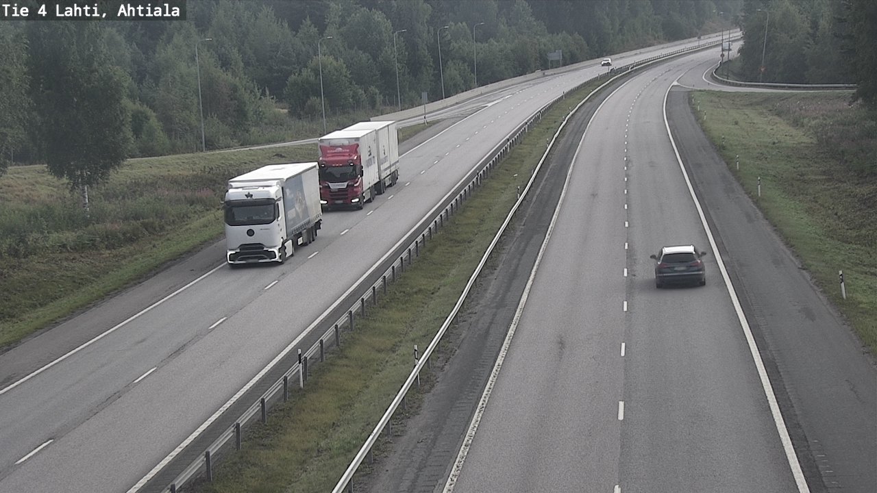 Weather Camera Image Road 4 Lahti, Ahtiala, Lahti, Päijät-Häme