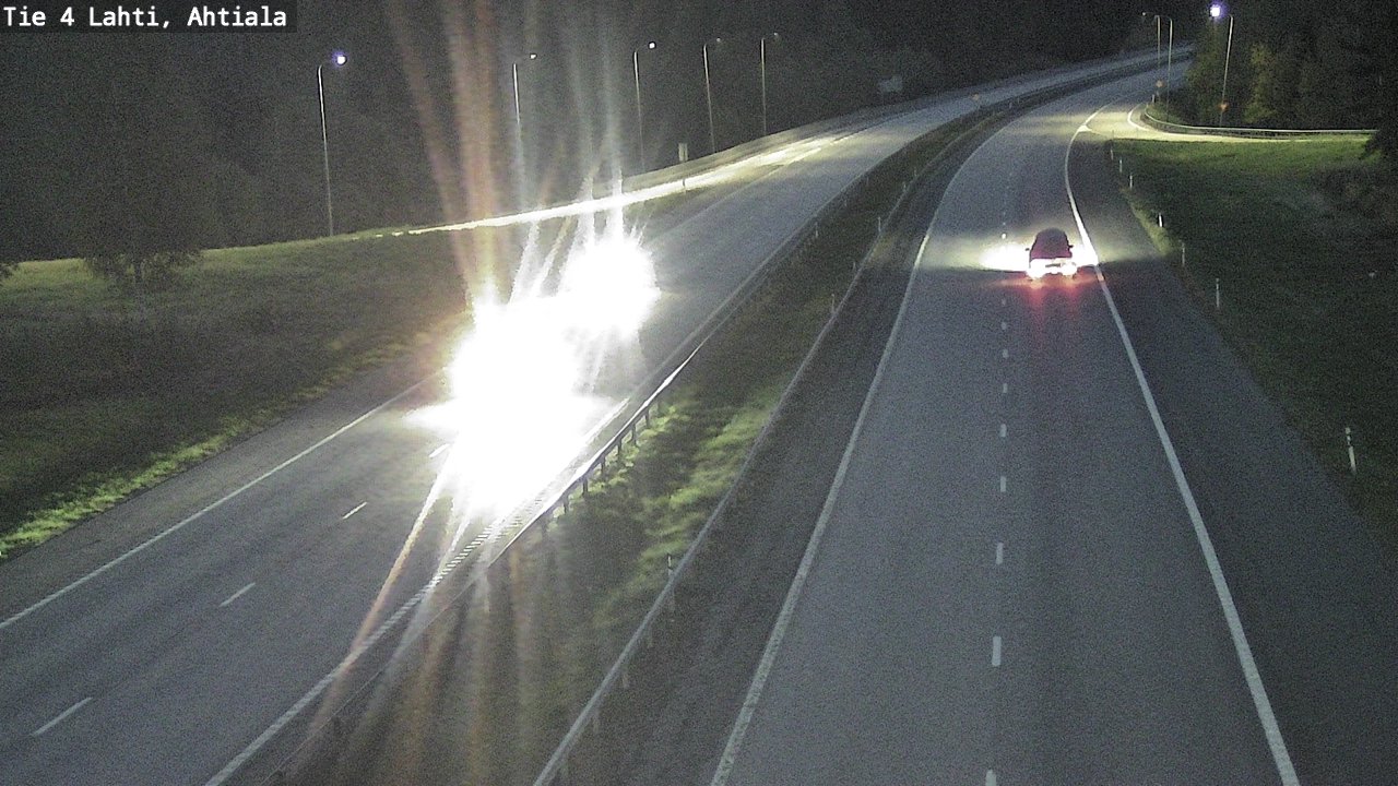 Weather Camera Image Väg 4 Lahti,, Lahti, Päijät-Häme