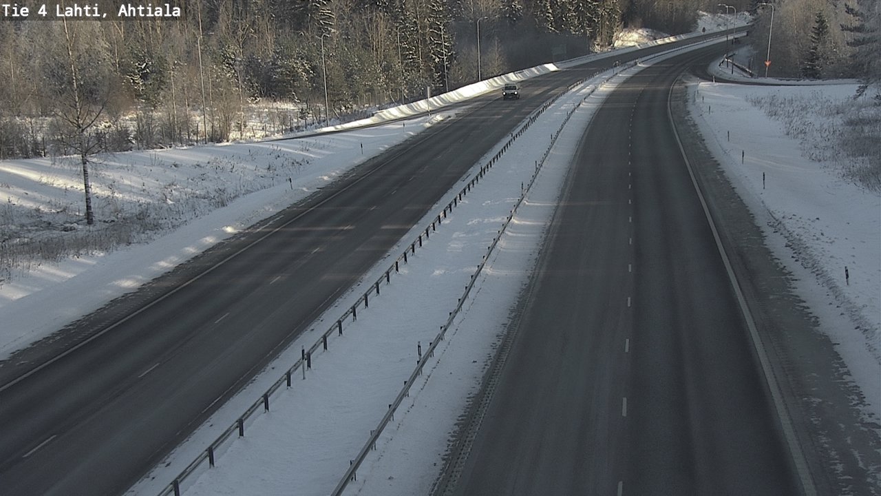 Weather Camera Image Road 4 Lahti, Ahtiala, Lahti, Päijät-Häme