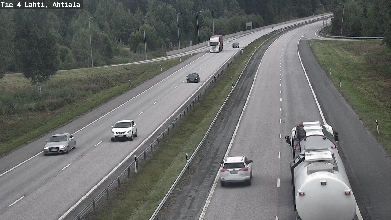 Weather Camera Image Road 4 Lahti, Ahtiala, Lahti, Päijät-Häme