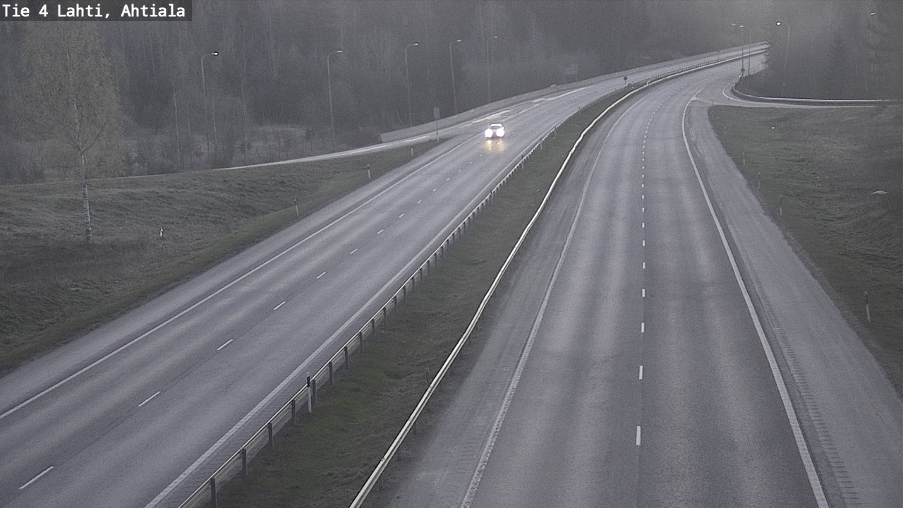 Weather Camera Image Road 4 Lahti, Ahtiala, Lahti, Päijät-Häme