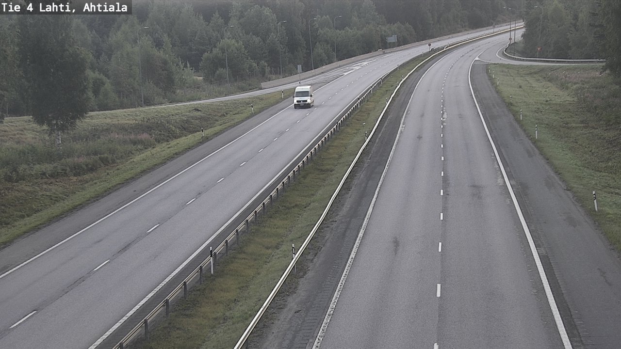 Weather Camera Image Road 4 Lahti, Ahtiala, Lahti, Päijät-Häme