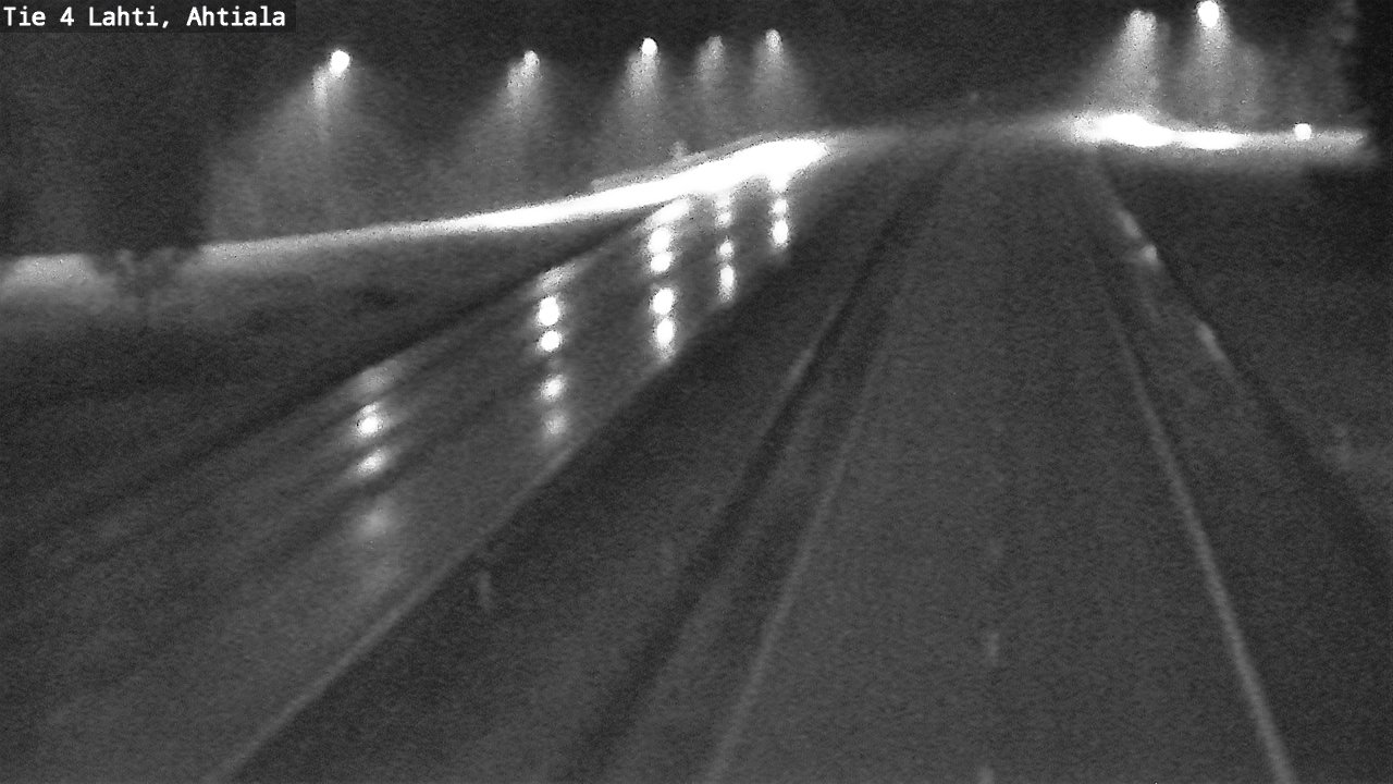 Weather Camera Image Väg 4 Lahti,, Lahti, Päijät-Häme