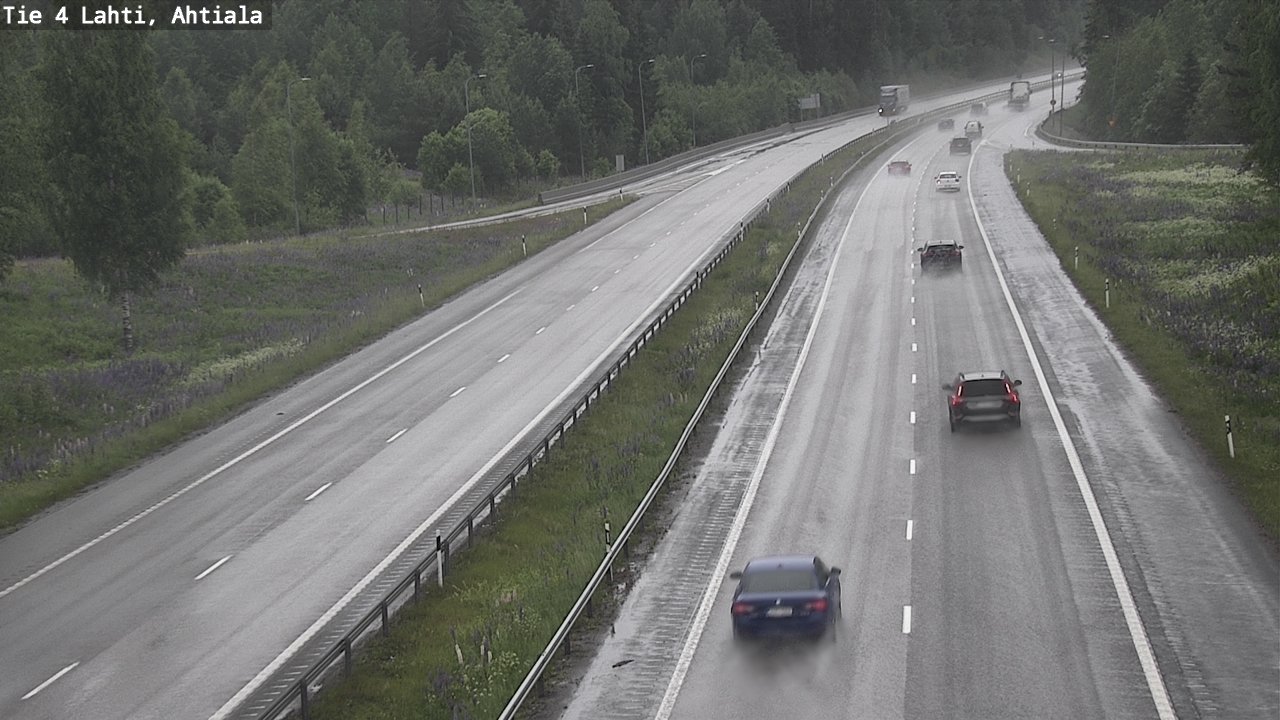Weather Camera Image Väg 4 Lahti,, Lahti, Päijät-Häme