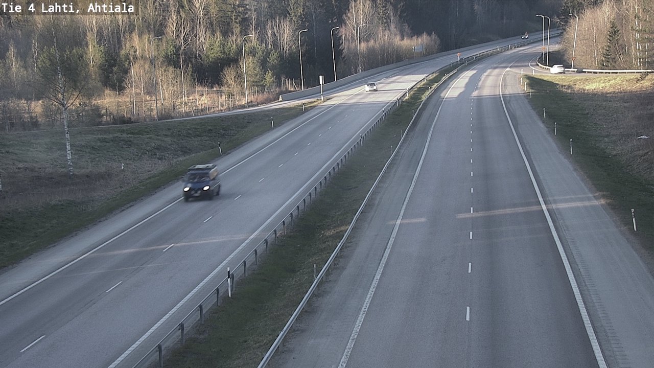 Weather Camera Image Väg 4 Lahti,, Lahti, Päijät-Häme