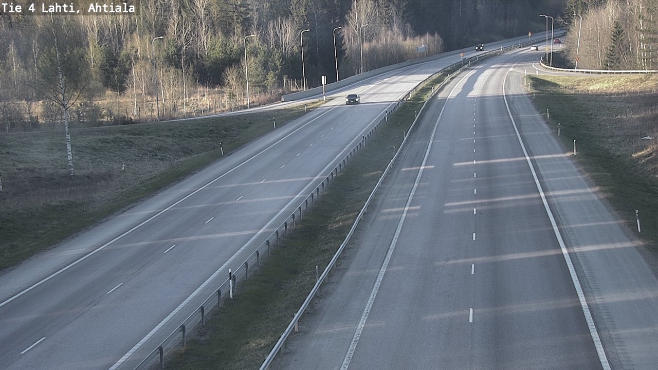 Weather Camera Image Väg 4 Lahti,, Lahti, Päijät-Häme