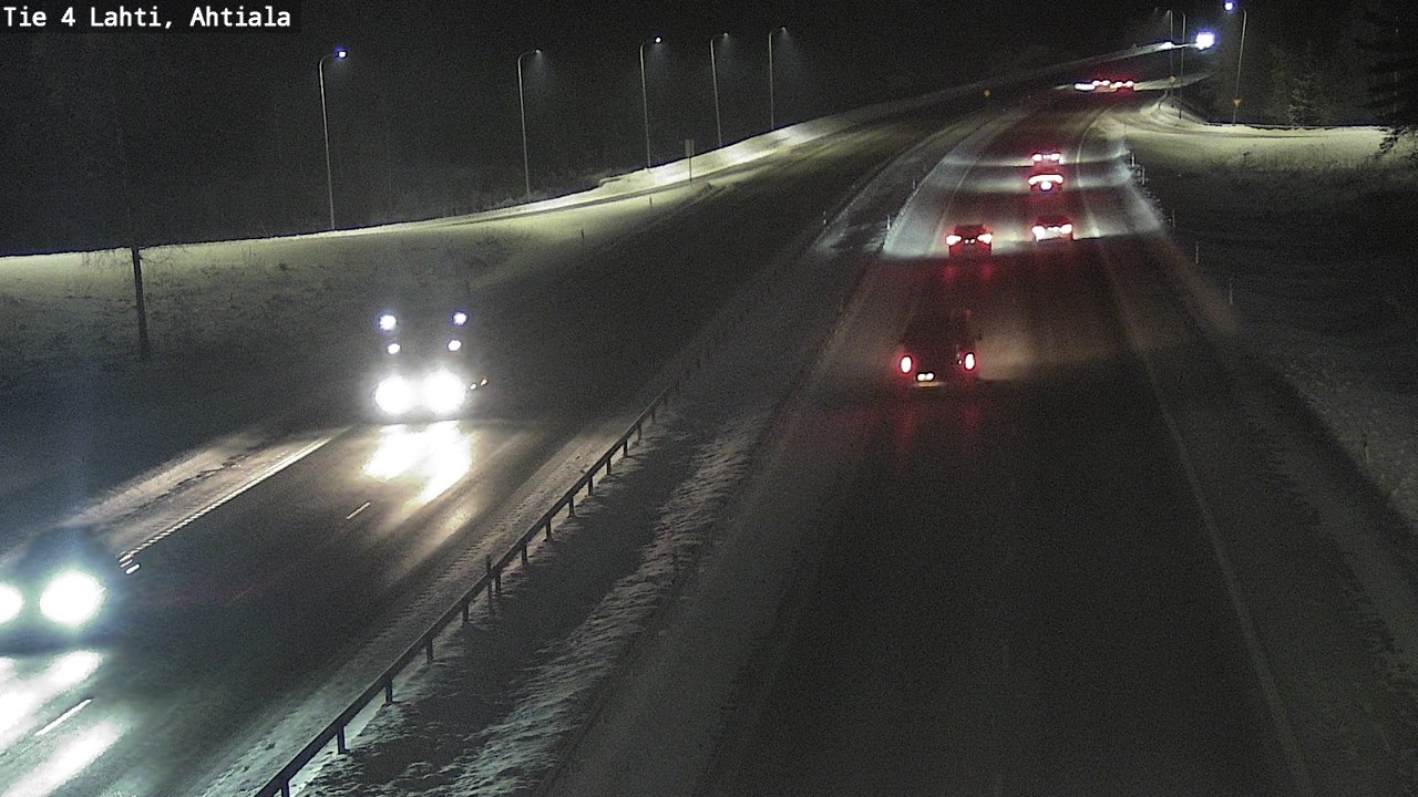 Weather Camera Image Road 4 Lahti, Ahtiala, Lahti, Päijät-Häme