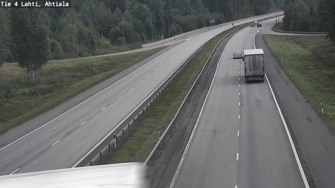 Weather Camera Image Road 4 Lahti, Ahtiala, Lahti, Päijät-Häme