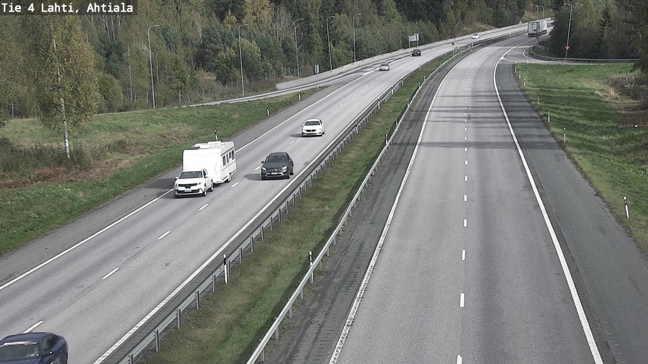 Weather Camera Image Väg 4 Lahti,, Lahti, Päijät-Häme
