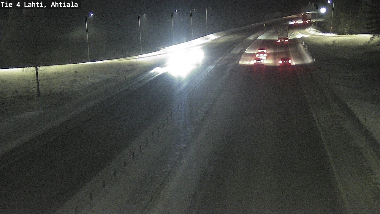 Weather Camera Image Väg 4 Lahti,, Lahti, Päijät-Häme