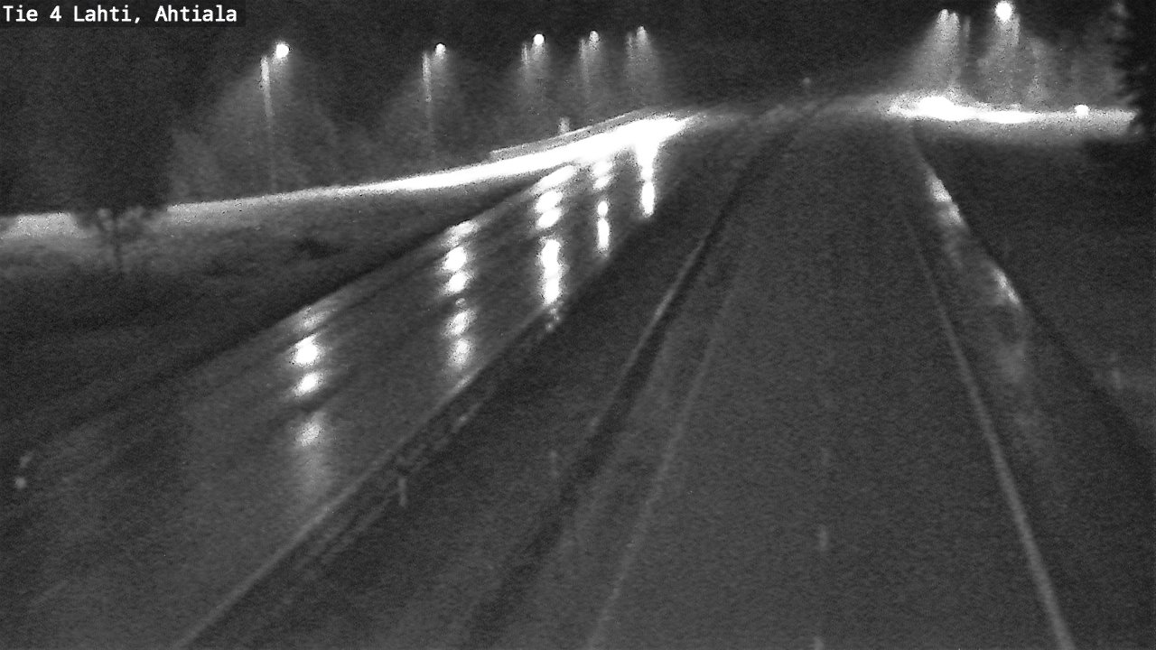 Weather Camera Image Väg 4 Lahti,, Lahti, Päijät-Häme