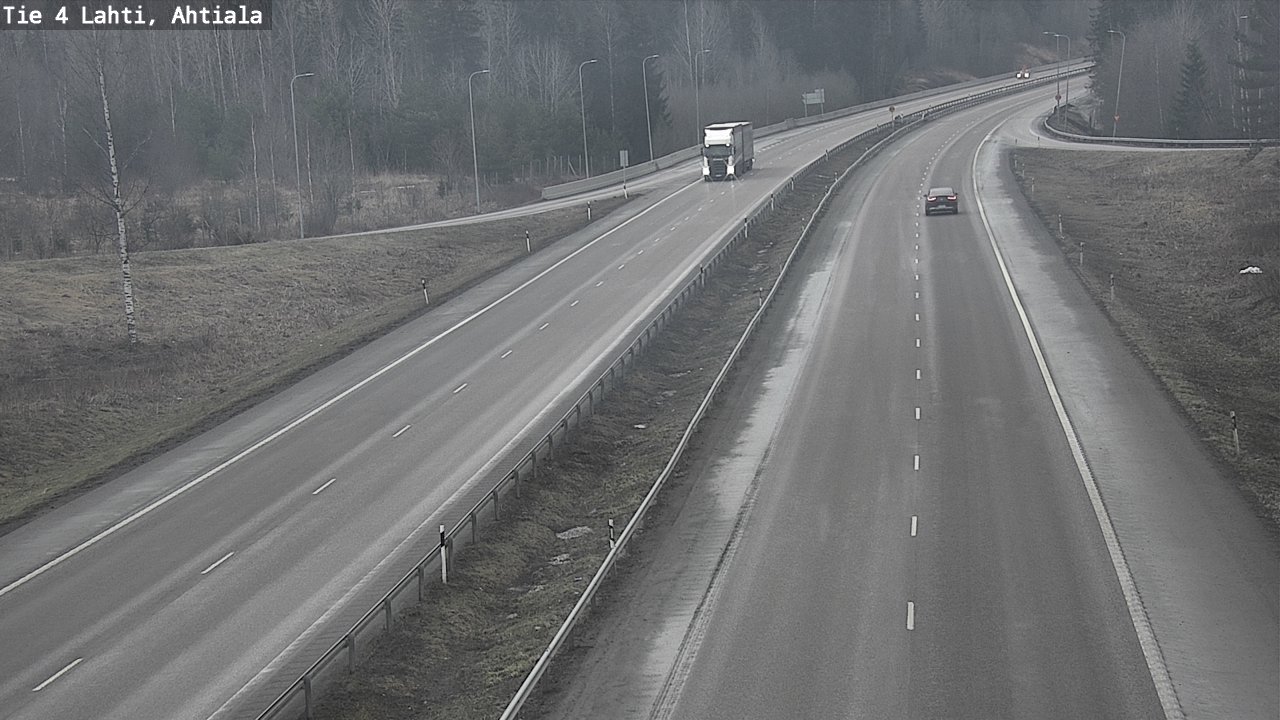 Weather Camera Image Road 4 Lahti, Ahtiala, Lahti, Päijät-Häme