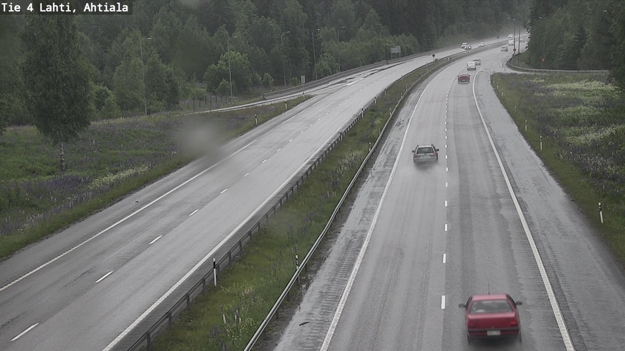 Weather Camera Image Väg 4 Lahti,, Lahti, Päijät-Häme