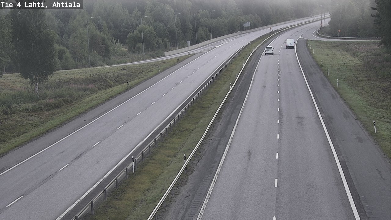 Weather Camera Image Road 4 Lahti, Ahtiala, Lahti, Päijät-Häme