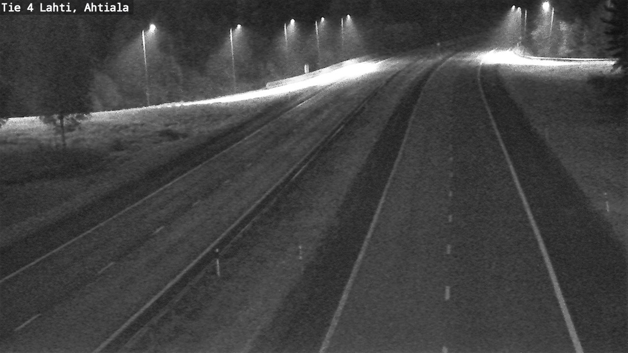Weather Camera Image Väg 4 Lahti,, Lahti, Päijät-Häme
