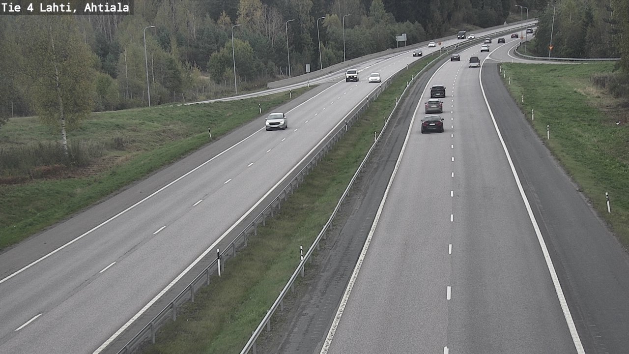 Kelikamerat Kuva Tie 4 Lahti, Ahtiala, Lahti, Päijät-Häme