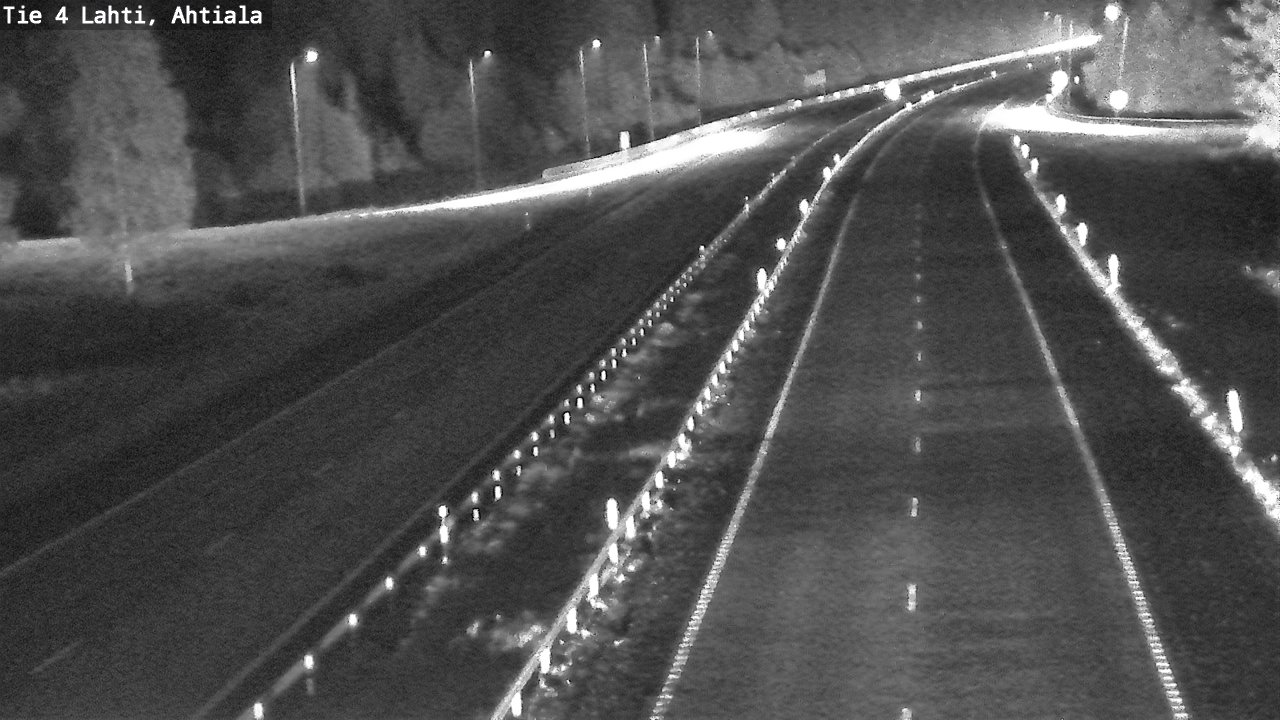 Weather Camera Image Väg 4 Lahti,, Lahti, Päijät-Häme