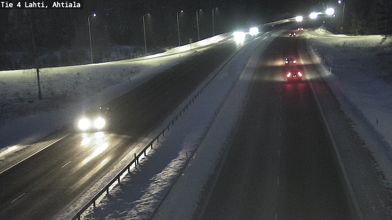 Weather Camera Image Road 4 Lahti, Ahtiala, Lahti, Päijät-Häme