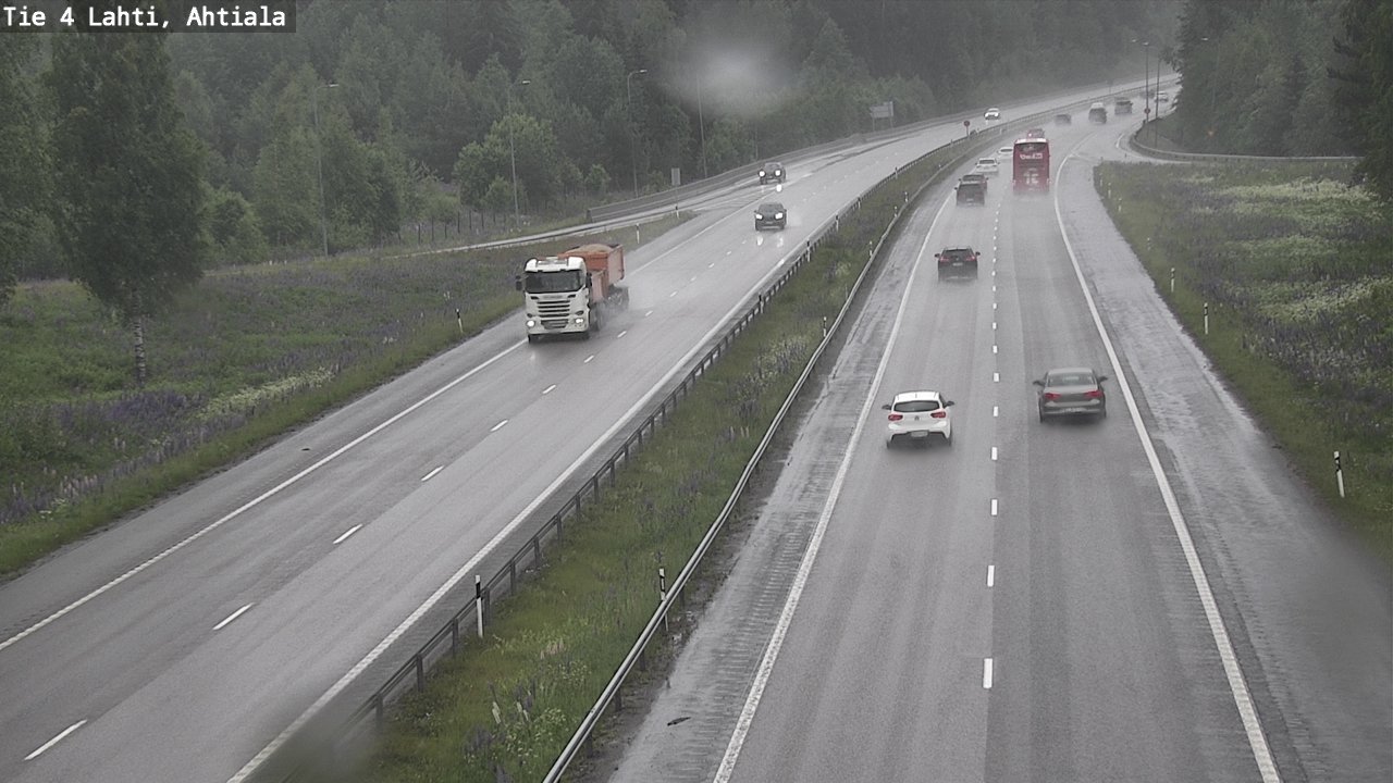 Weather Camera Image Väg 4 Lahti,, Lahti, Päijät-Häme