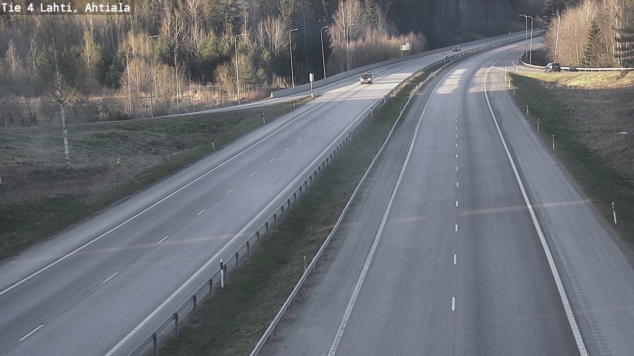 Weather Camera Image Väg 4 Lahti,, Lahti, Päijät-Häme